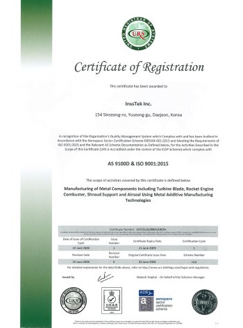 InssTek-Inc.-AS9100-certification-2026