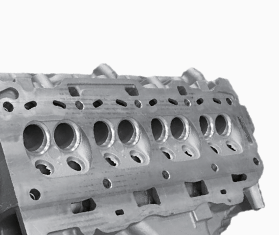 Cladding on valve seat of automobile engine for fuel efficiency with InssTek's DED Technology.